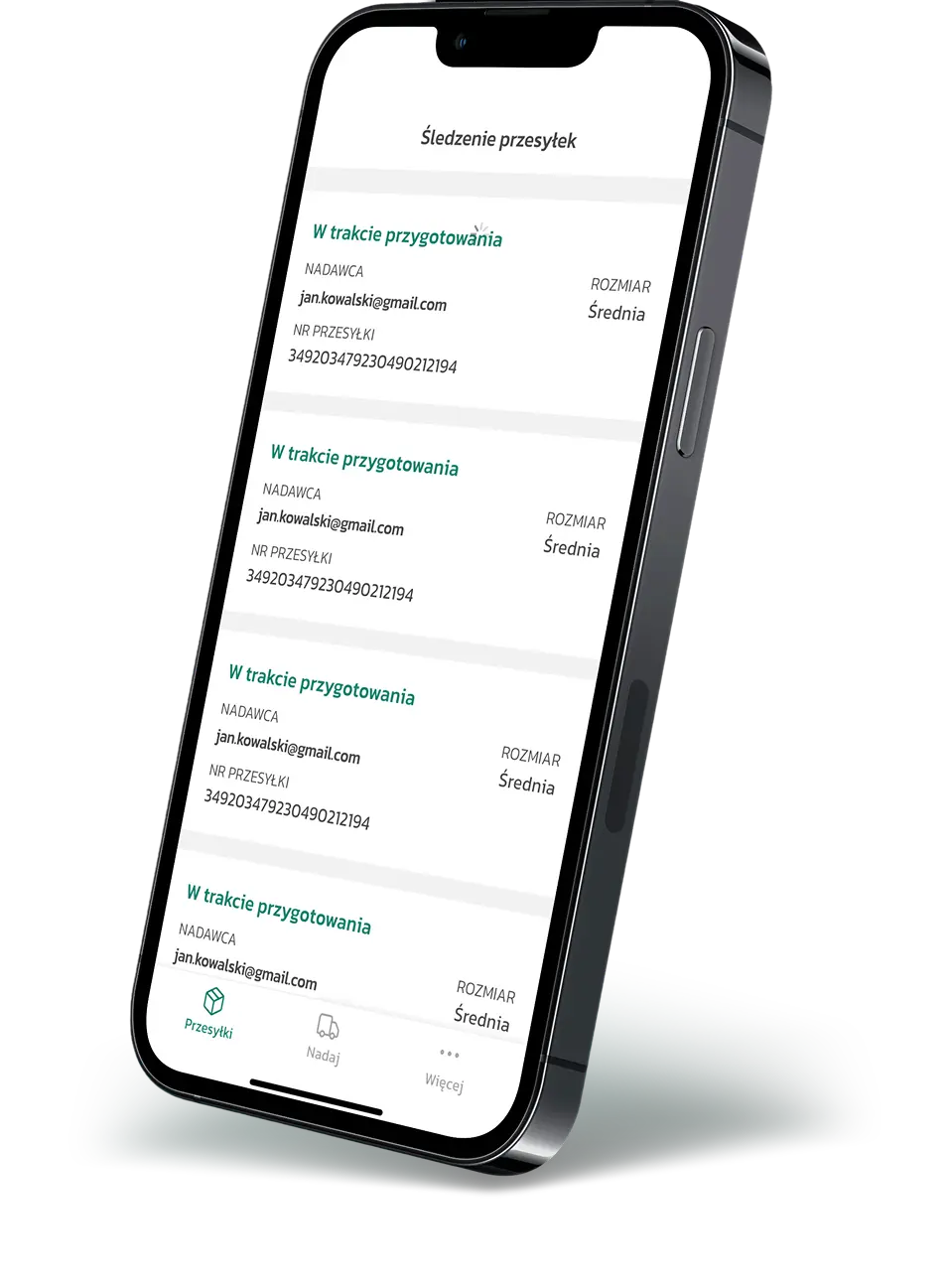 Mockup aplikacji mobilnej Mockup aplikacji mobilnej