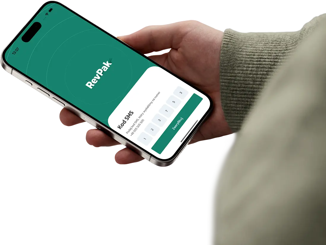 Mockup aplikacji mobilnej